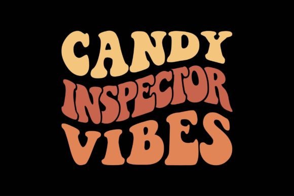 Candy Inspector Vibes Graphics for Crafts and Publishing