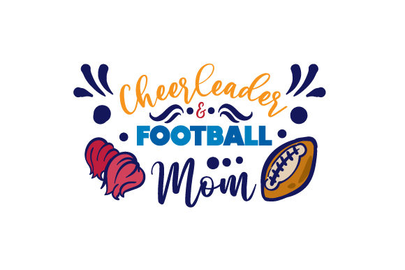 Cheerleader Football Mom