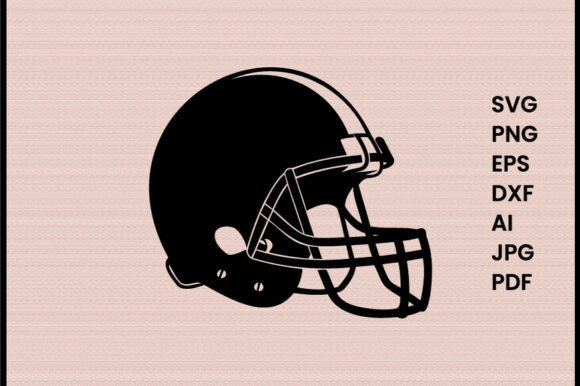 Football Helmet Illustration Silhouette: A Designer's Review