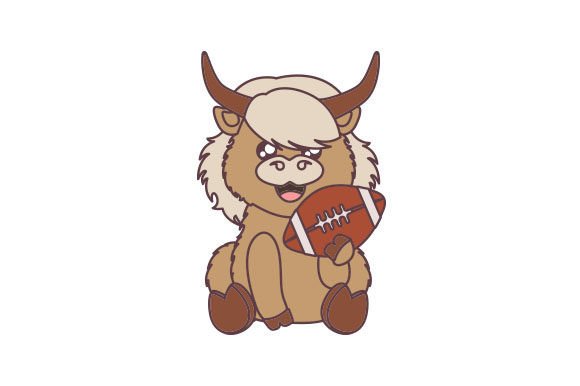 Funny Highland Bull Playing Football – A Kawaii Embroidery Review