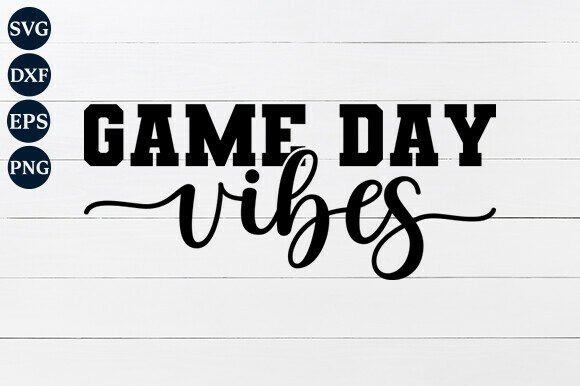 Game Day Vibes SVG PNG: A Designer's Review for Crafts & Graphics