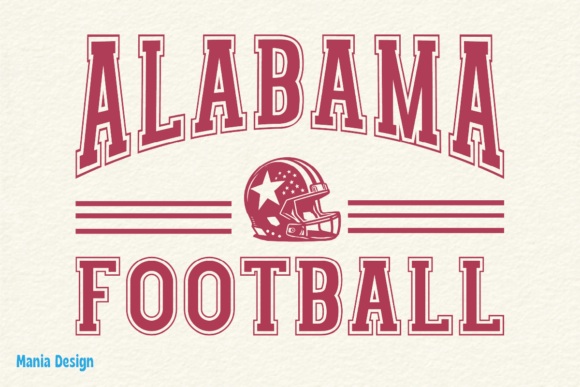 Retro Alabama Football Fan Design Graphics Review for Crafting