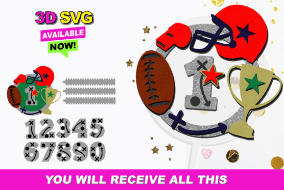 Shaker Cake Topper SVG Football: Laser Cutting & Cake Toppers Review